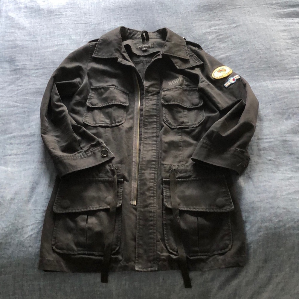 Jill Stuart army casual jacket